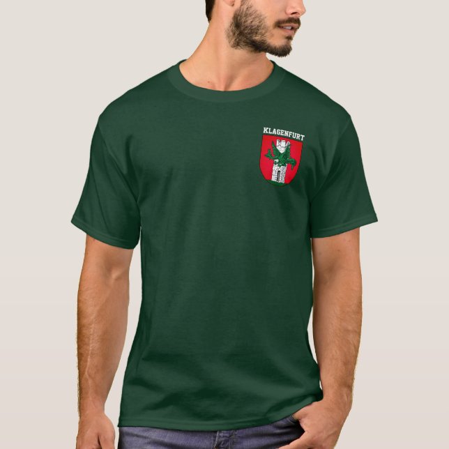 Coat of Arms of Klagenfurt - AUSTRIA T-Shirt (Front)
