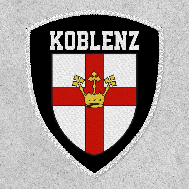 Coat of Arms of Koblenz, Germany Patch (Front)