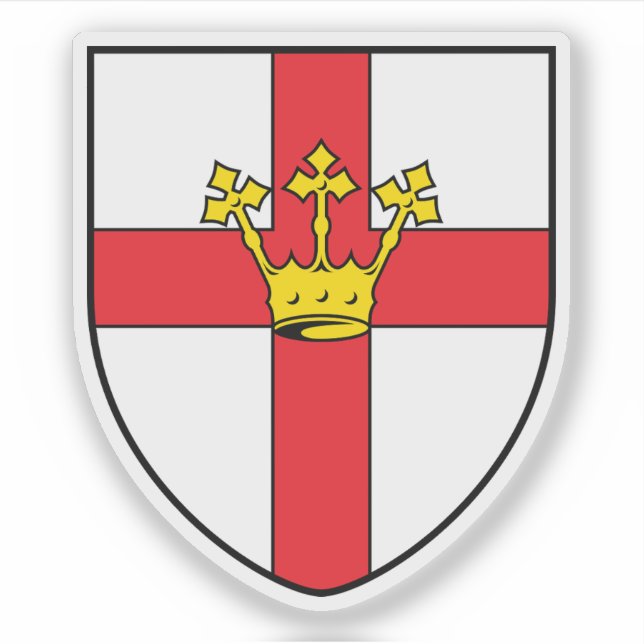 Coat of arms of Koblenz, Germany Sticker (Front)