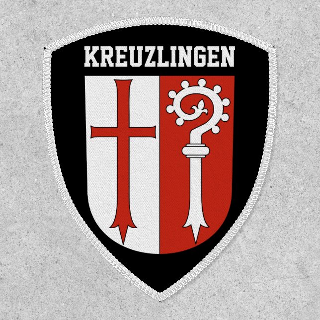 Coat of Arms of Kreuzlingen, Switzerland Patch (Front)