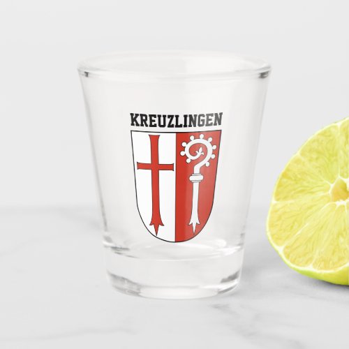 Coat of Arms of Kreuzlingen Switzerland Shot Glass