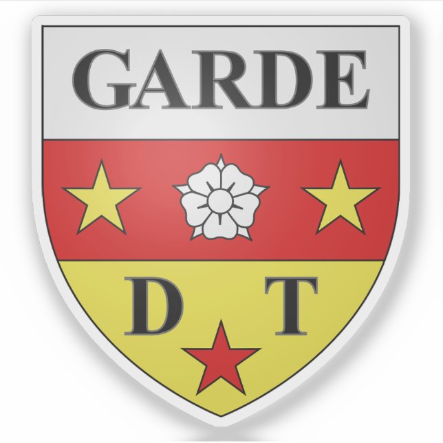 Coat of arms of La Garde, Var, France Sticker (Front)