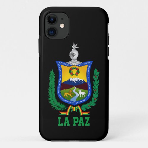 Coat of Arms of La Paz Bolivia iPhone 11 Case