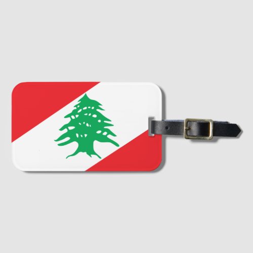 Coat of Arms of Lebanon Luggage Tag