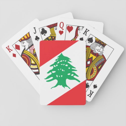 Coat of Arms of Lebanon Playing Cards