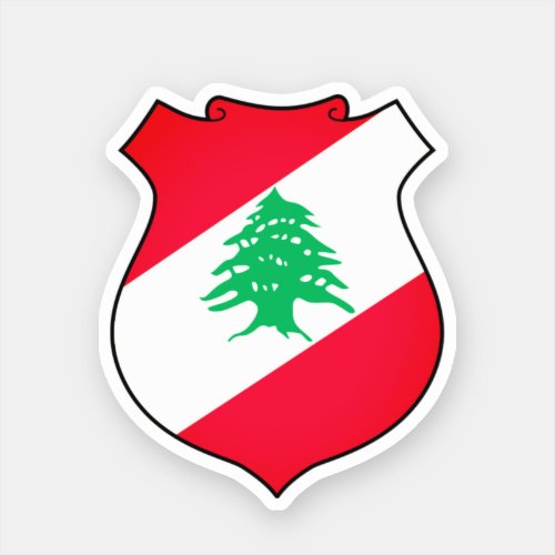 Coat of Arms of Lebanon Sticker