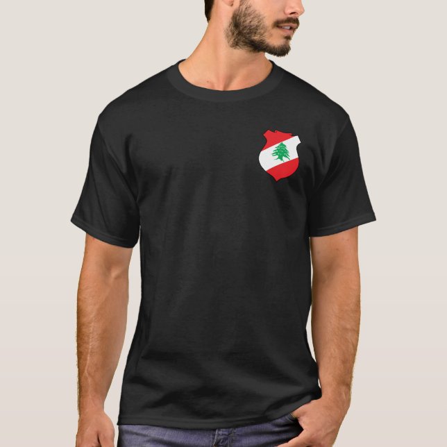 Coat of Arms of Lebanon T-Shirt (Front)