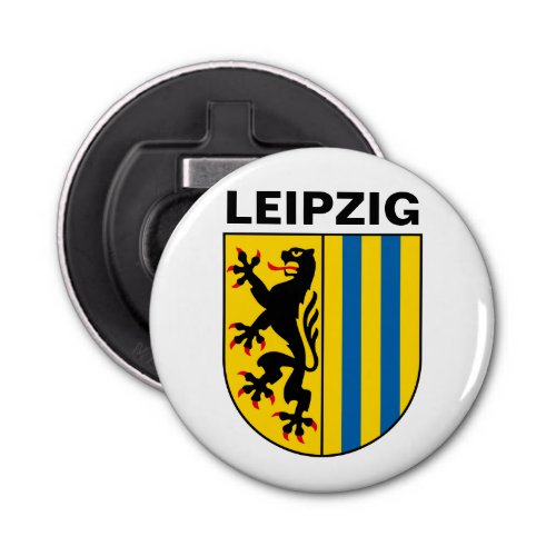 Coat of Arms of Leipzig Germany Bottle Opener