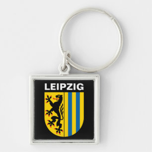 Coat of Arms of Leipzig, Germany Keychain