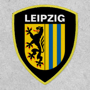 Coat of Arms of Leipzig, Germany Patch