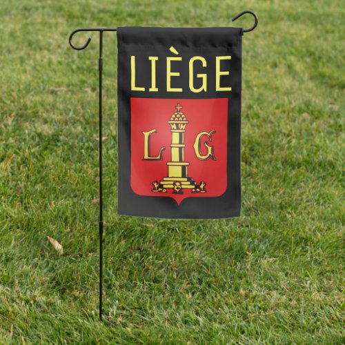 Coat of Arms of Lige Belgium Garden Flag