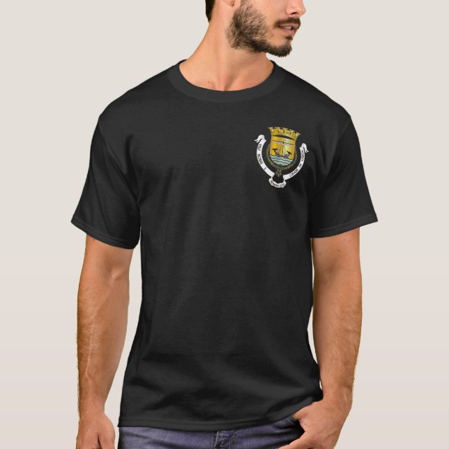 Coat of Arms of Lisbon, Portugal T-Shirt (Front)