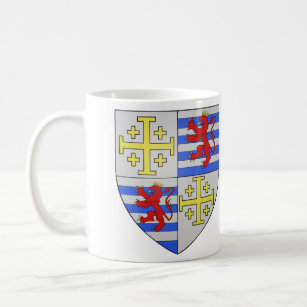 Coat Of Arms Of  Lusignan Of Cyprus And Jerusalem Coffee Mug