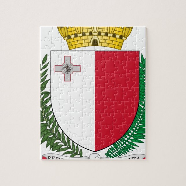 Coat_of_arms_of_Malta Jigsaw Puzzle (Vertical)