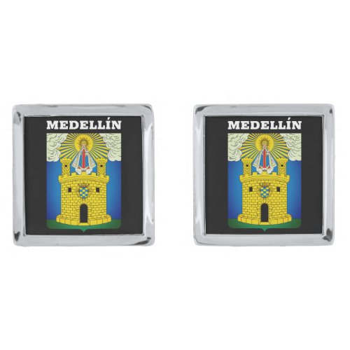 Coat of Arms of Medelln Colombia Cufflinks