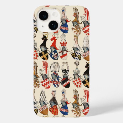COAT OF ARMS OF MEDIEVAL TOURNAMENT PARTECIPANTS Case_Mate iPhone 14 CASE