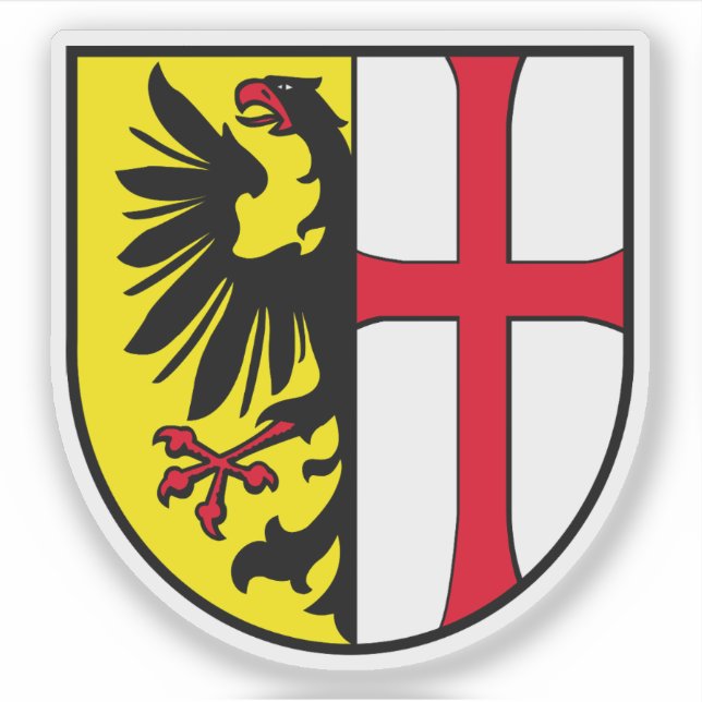Coat of arms of Memmingen, Germany Sticker (Front)
