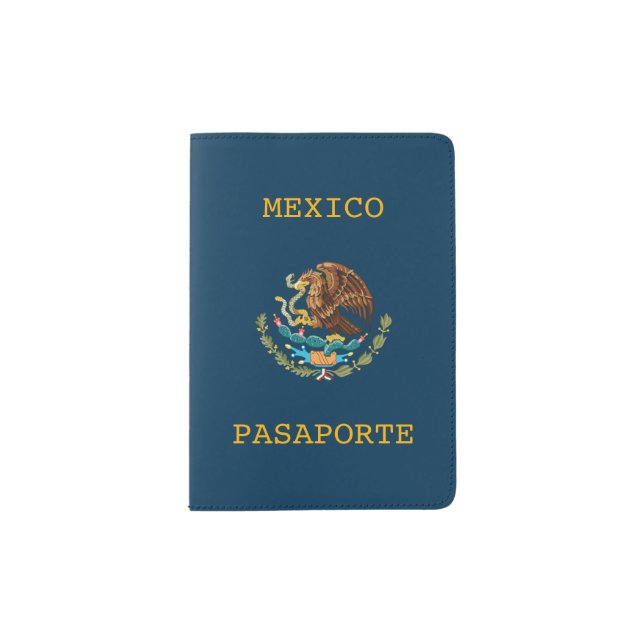 Coat of Arms of Mexico Passport Holder (Front)