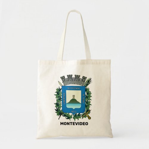 Coat of Arms of Montevideo Uruguay Tote Bag