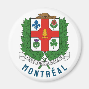 Coat of Arms of Montreal, CANADA Magnet