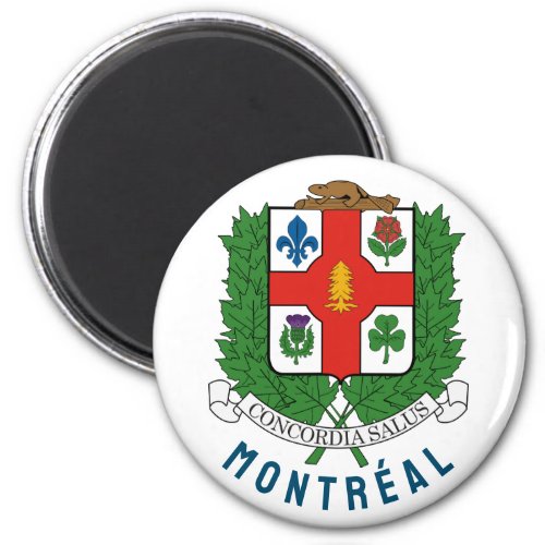 Coat of Arms of Montreal CANADA Magnet