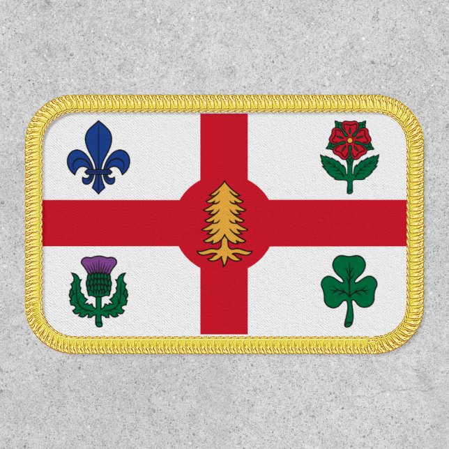 Coat of Arms of Montréal, CANADA Patch (Front)
