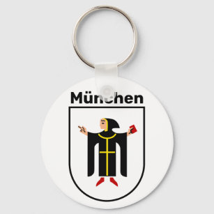 Coat of Arms of Munich Keychain