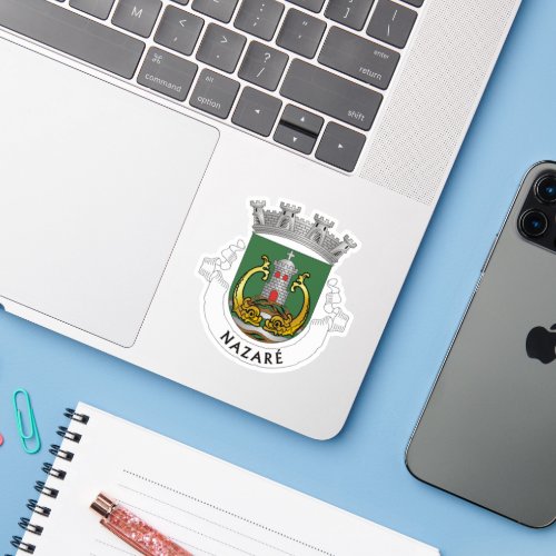 Coat of Arms of Nazar Portugal Sticker