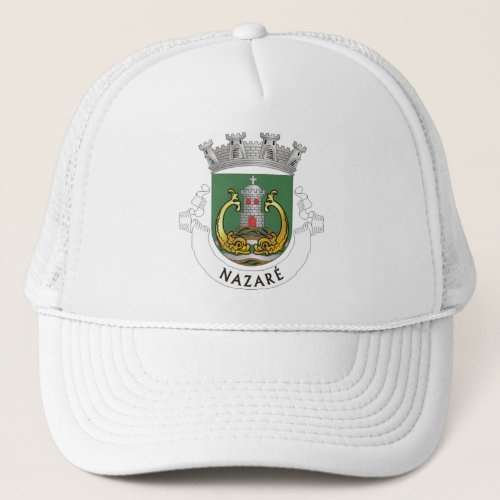 Coat of Arms of Nazar Portugal Trucker Hat