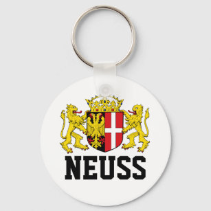 Coat of Arms of Neuss, Germany Keychain