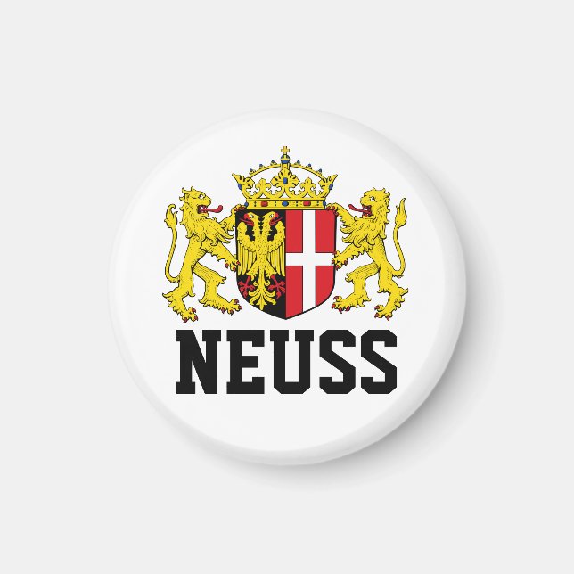 Coat of Arms of Neuss, Germany Magnet (Front)