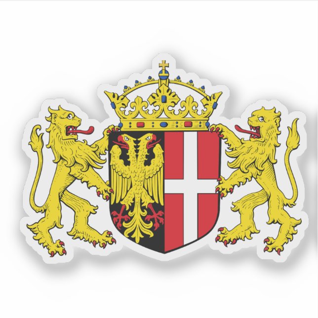 Coat of arms of Neuss, Germany Sticker (Front)
