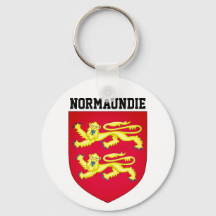 Coat of Arms of Normandy - FRANCE Keychain