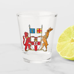 Coat of Arms of Northern Ireland Shot Glass