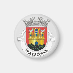Coat of Arms of Óbidos, Portugal Magnet