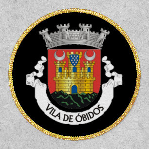 Coat of Arms of Óbidos, Portugal Patch