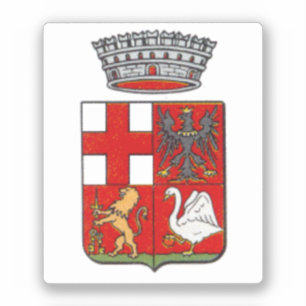 Coat of Arms of Orvieto, Italy Sticker