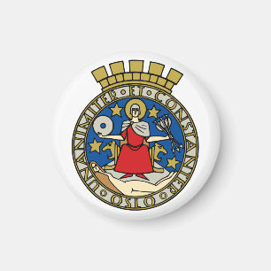Coat of Arms of Oslo, Norway Magnet