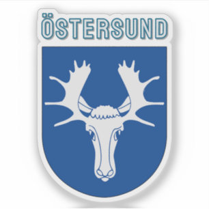 Coat of arms of Östersund - Sweden Sticker