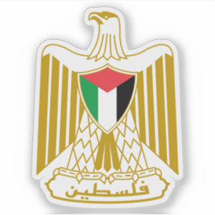 Coat of arms of Palestine Sticker