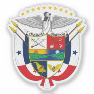 Coat of arms of Panama  Sticker