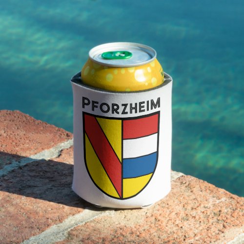 Coat of Arms of Pforzheim Germany Can Cooler