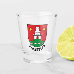 Coat of Arms of Pinneberg, Germany Shot Glass