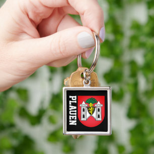 Coat of Arms of Plauen, Germany Keychain