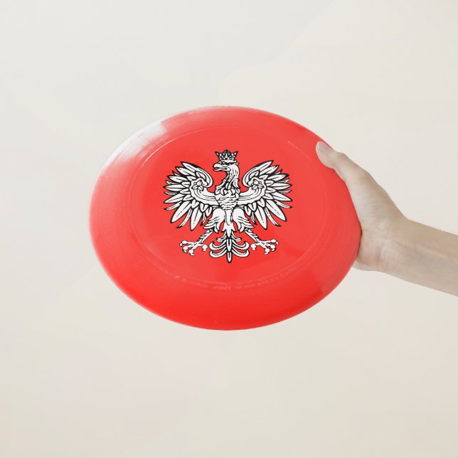 Coat of arms of Poland Wham-O Frisbee (In Hand)