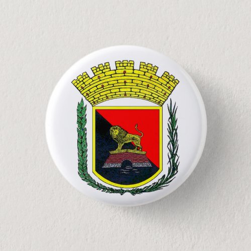 Coat of Arms of Ponce Puerto Rico Button