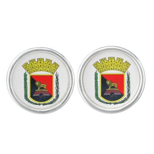 Coat of Arms of Ponce Puerto Rico Cufflinks
