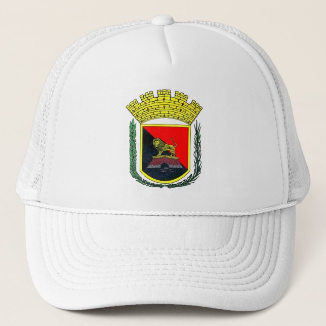 Coat of Arms of Ponce, Puerto Rico Trucker Hat (Front)