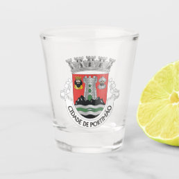 Coat of Arms of Portim&#227;o, PORTUGAL Shot Glass