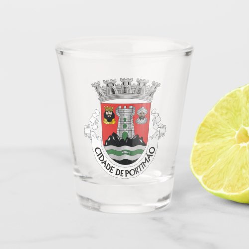 Coat of Arms of Portimo PORTUGAL Shot Glass